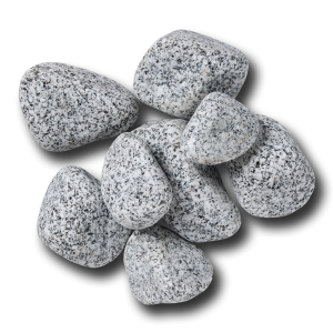 Marbled Silver Cobbles 40-100mm (Half Bulk Bag)