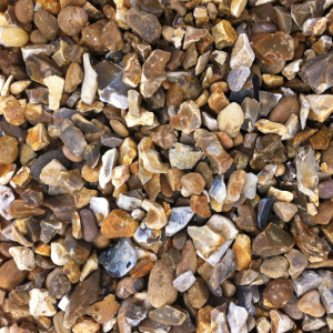 A superb looking driveway flint gravel, also available in 10mm for paths and walkways